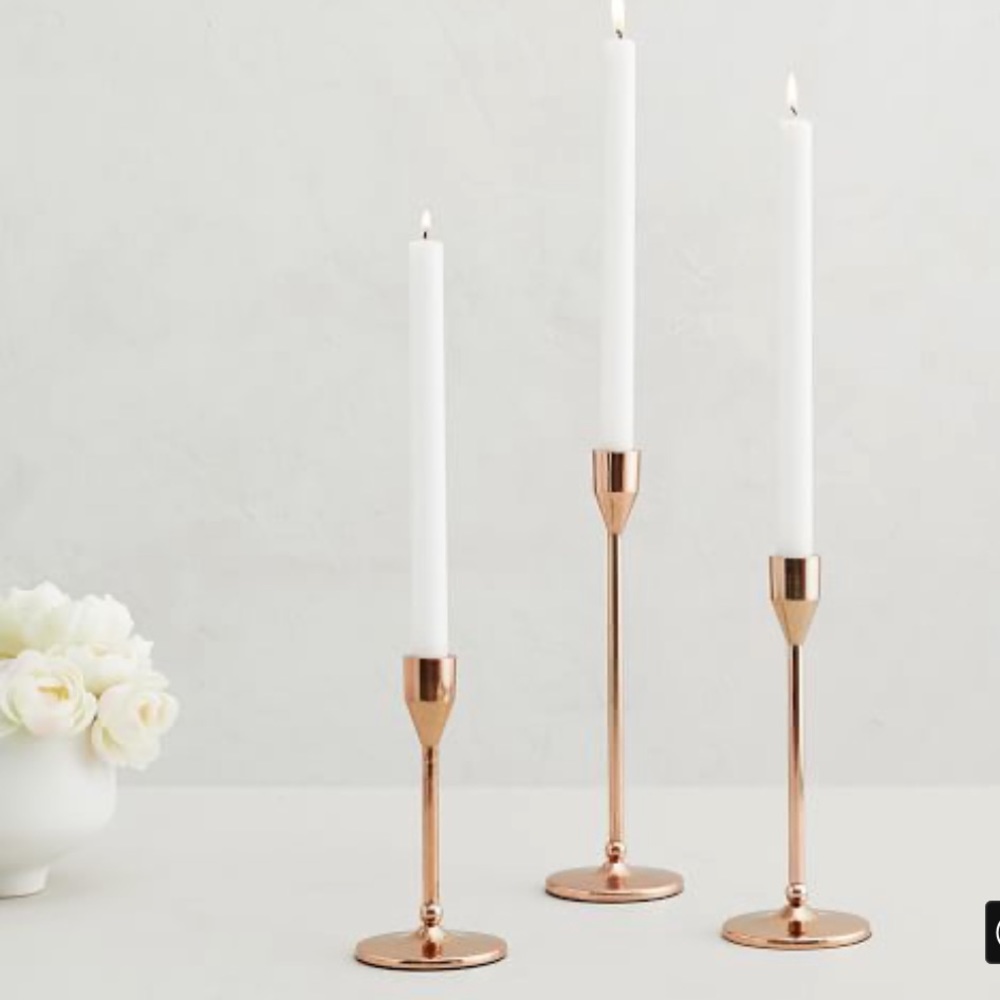 ππ Monique Lhuillier Marlowe Candlesticks - Picture 3 of 4